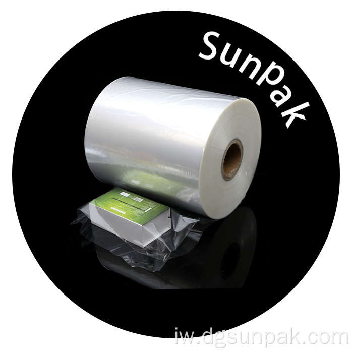 אריזת אריזה של סרט פלסטיק שכיווץ